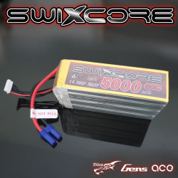 SWIXCORE - 5000 mAh 7S 25.9V 60C Lipo Pack